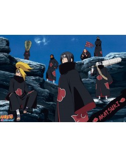 Макси плакат ABYstyle Animation: Naruto Shippuden - Akatsuki