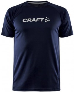 Мъжка тениска Craft - Core Unify Logo, размер L, тъмносиня