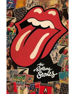Макси плакат GB eye Music: The Rolling Stones - Collage