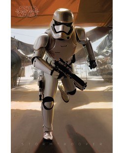 Макси плакат Pyramid - Star Wars Episode VII (Stormtrooper Running)