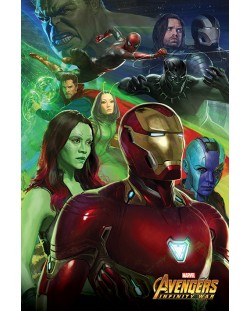 Макси плакат Pyramid - Avengers: Infinity War (Iron Man)