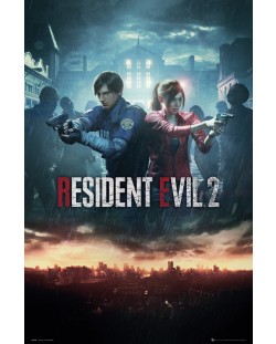 Макси плакат GB Eye Resident Evil 2 - City Key Art