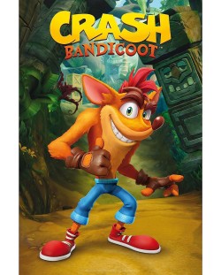 Макси плакат GB eye Games: Crash Bandicoot - Classic Crash