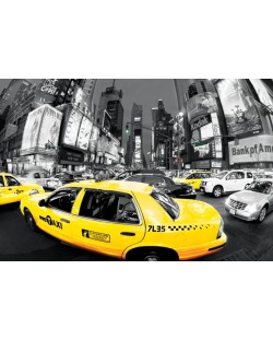 Макси плакат Pyramid - Rush Hour Times Square (Yellow Cabs)