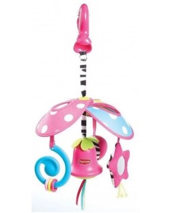 Бебешка играчка Tiny Love Малки умничета - Розова камбанка, Pack & Go Mini Mobile