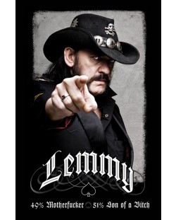 Макси плакат Pyramid - Lemmy (49% Mofo)