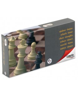 Магнитна игра Cayro - Шах и дама, средна (24 x 24)