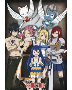 Макси плакат GB eye Animation: Fairy Tail - Magicians of the Fairy Tail Guild
