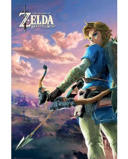 Макси плакат Pyramid - The Legend of Zelda: Breath Of The Wild (Hyrule Scene Landscape)