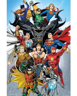 Макси плакат GB eye DC Comics: Justice League - Rebirth