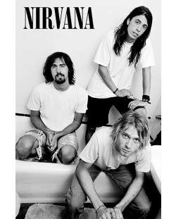 Макси плакат Pyramid - Nirvana (Bathroom)