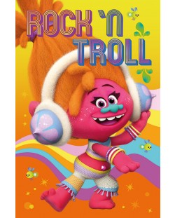 Макси плакат Pyramid - Trolls (DJ)