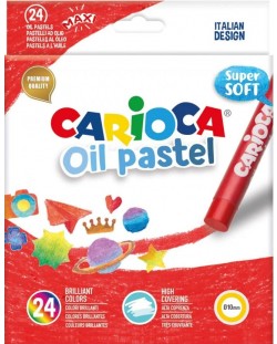 Маслени пастели Carioca -  24 цвята