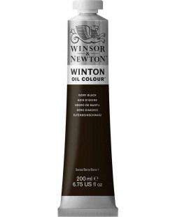 Маслена боя Winsor & Newton Winton - Черна, 200 ml