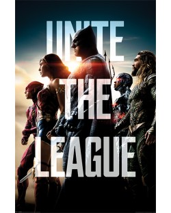 Макси плакат Pyramid - Justice League Movie (Unite The League)