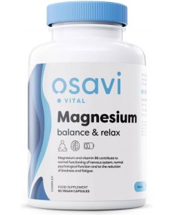 Magnesium Balance & Relax, 90 капсули, Osavi