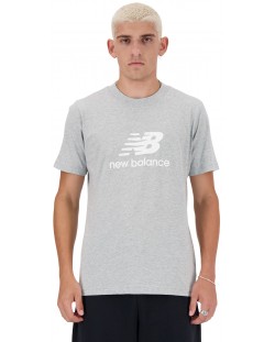Мъжка тениска New Balance - Sport Essentials Logo , сива