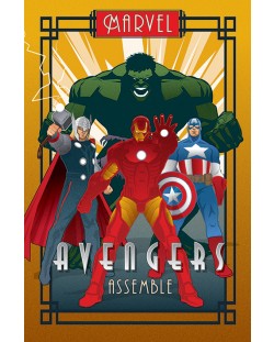 Макси плакат Pyramid - Marvel Deco (Avengers)