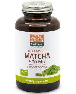 Matcha, 500 mg, 60 капсули, Mattisson Healthstyle