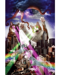 Макси плакат Pyramid - Apocalypse Meow