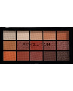 Makeup Revolution Reloaded Палитра сенки Iconic Fever, 15 цвята