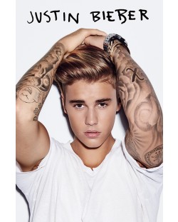Макси плакат Pyramid - Justin Bieber (White)