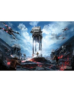 Макси плакат Pyramid - Star Wars Battlefront (War Zone)