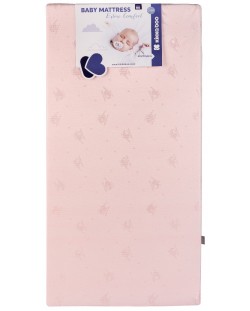 Матрак KikkaBoo - Extra Comfort, 60 х 120 х 12 cm, Helicopter Pink