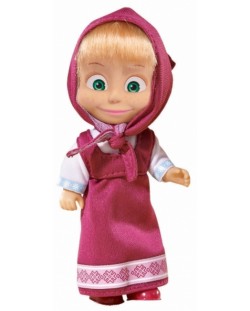 Кукла Simba Toys - Маша с розова рокля и забрадка