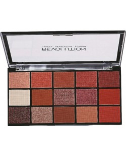 Makeup Revolution Reloaded Палитра сенки за очи Newtrals 2, 15 цвята