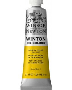 Маслена боя Winsor & Newton Winton - Кадмиева жълта бледа, 37 ml