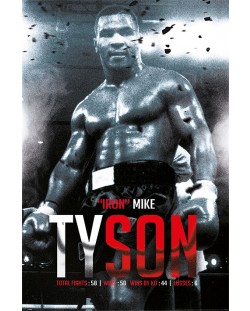 Макси плакат Pyramid - Mike Tyson (Boxing Record)