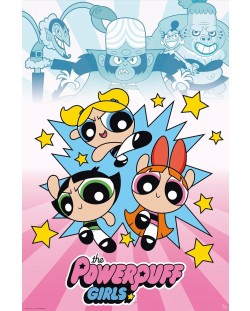 Макси плакат GB eye Animation: The Powerpuff Girls - Girls vs Villains