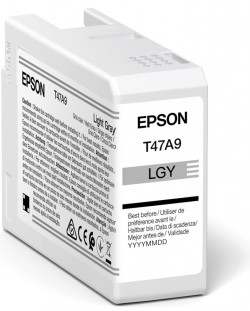 Мастилница Epson - T47A9, за Epson SC-P900, светлосива