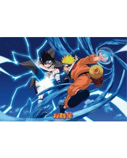 Макси плакат ABYstyle Animation: Naruto - Naruto & Sasuke