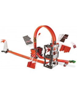 Строителен комплект от Mattel - С количка от Hot Wheels