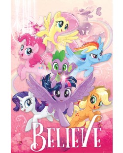 Макси плакат Pyramid - My Little Pony Movie (Believe)