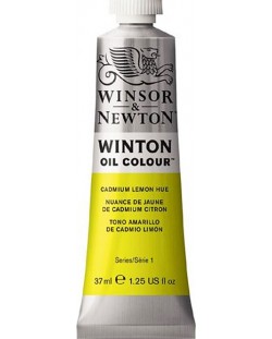 Маслена боя Winsor & Newton Winton - Кадмий лимон, 37 ml