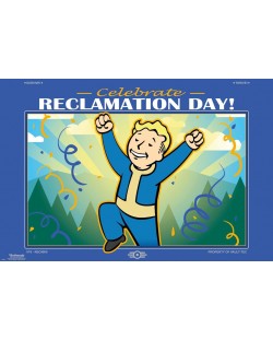 Макси плакат GB eye Games: Fallout - Reclamation Day