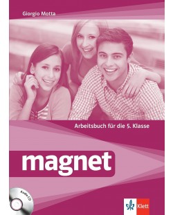 Magnet: Arbeitsbuch fur die 5. Klasse / Немски език - 5. клас (работна тетрадка + аудио CD)