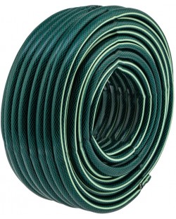 Маркуч за поливане Palisad - PVC, армиран, Ø 1/2'', 50 m, зелен