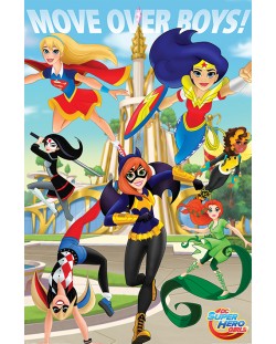 Макси плакат Pyramid - DC Super Hero Girls (Move Over Boys)