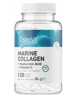 Marine Collagen, 120 капсули, OstroVit