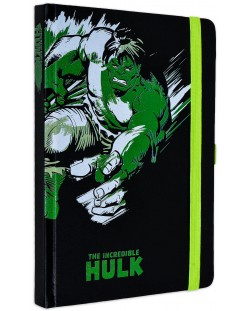 Тефтер Pyramid - Marvel Retro, Hulk Mono, формат A5