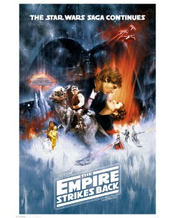 Макси плакат - Star Wars The Empire Strikes Back (One Sheet)