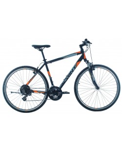 Мъжки велосипед със скорости SPRINT - Sintero Man, 28", 520 mm, сив/оранжев