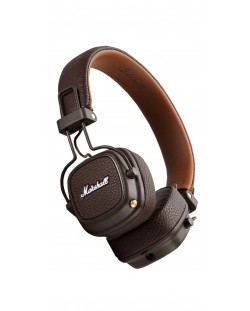 Безжични слушалки Marshall - Major III, кафяви