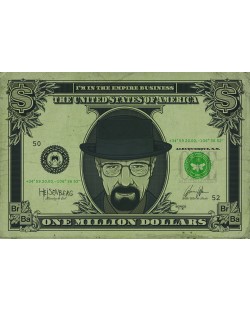 Макси плакат Pyramid - Breaking Bad (Heisenberg Dollar)