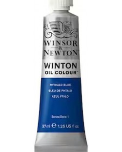 Маслена боя Winsor & Newton Winton - Синя фталоцианова, 37 ml