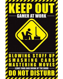 Макси плакат Pyramid - Gamer At Work